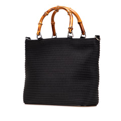Nylon Bamboo Satchel