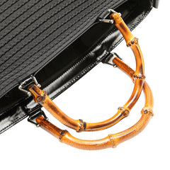Nylon Bamboo Satchel