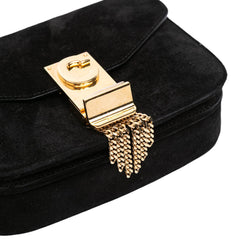 Small Suede Pampille C Bag