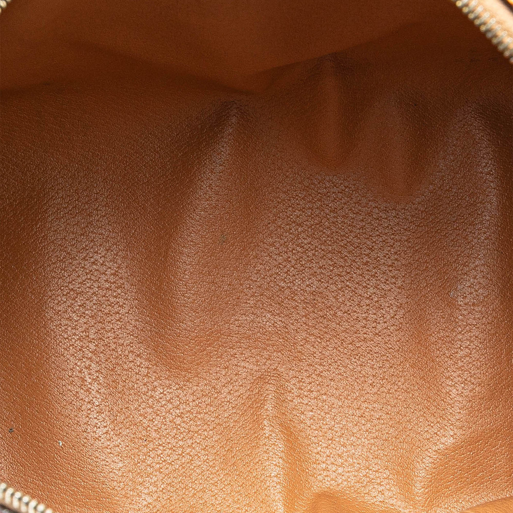 Macadam Coated Canvas Boston Bag