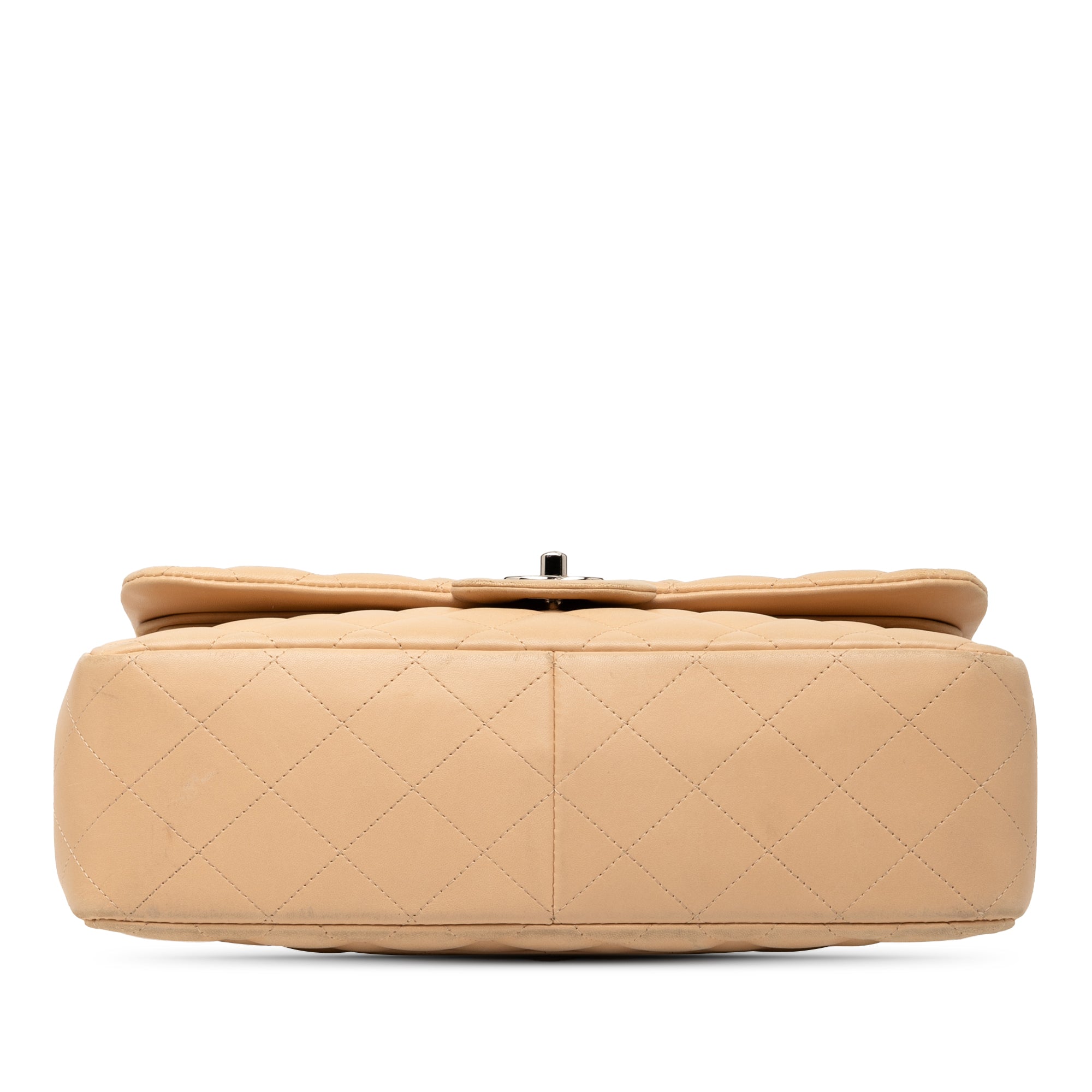 Jumbo Classic Lambskin Double Flap