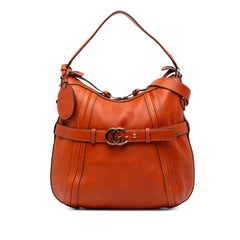 Medium Leather Running Satchel