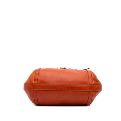 Medium Leather Running Satchel