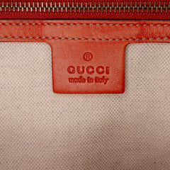 Medium Leather Running Satchel