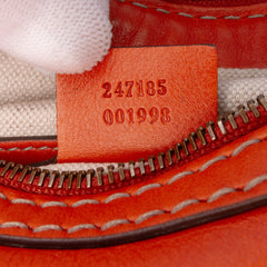 Medium Leather Running Satchel