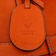 Medium Leather Running Satchel