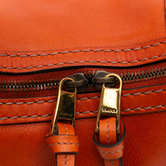 Medium Leather Running Satchel