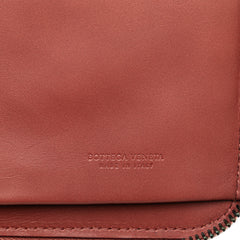 Intrecciato Zip Around Long Wallet