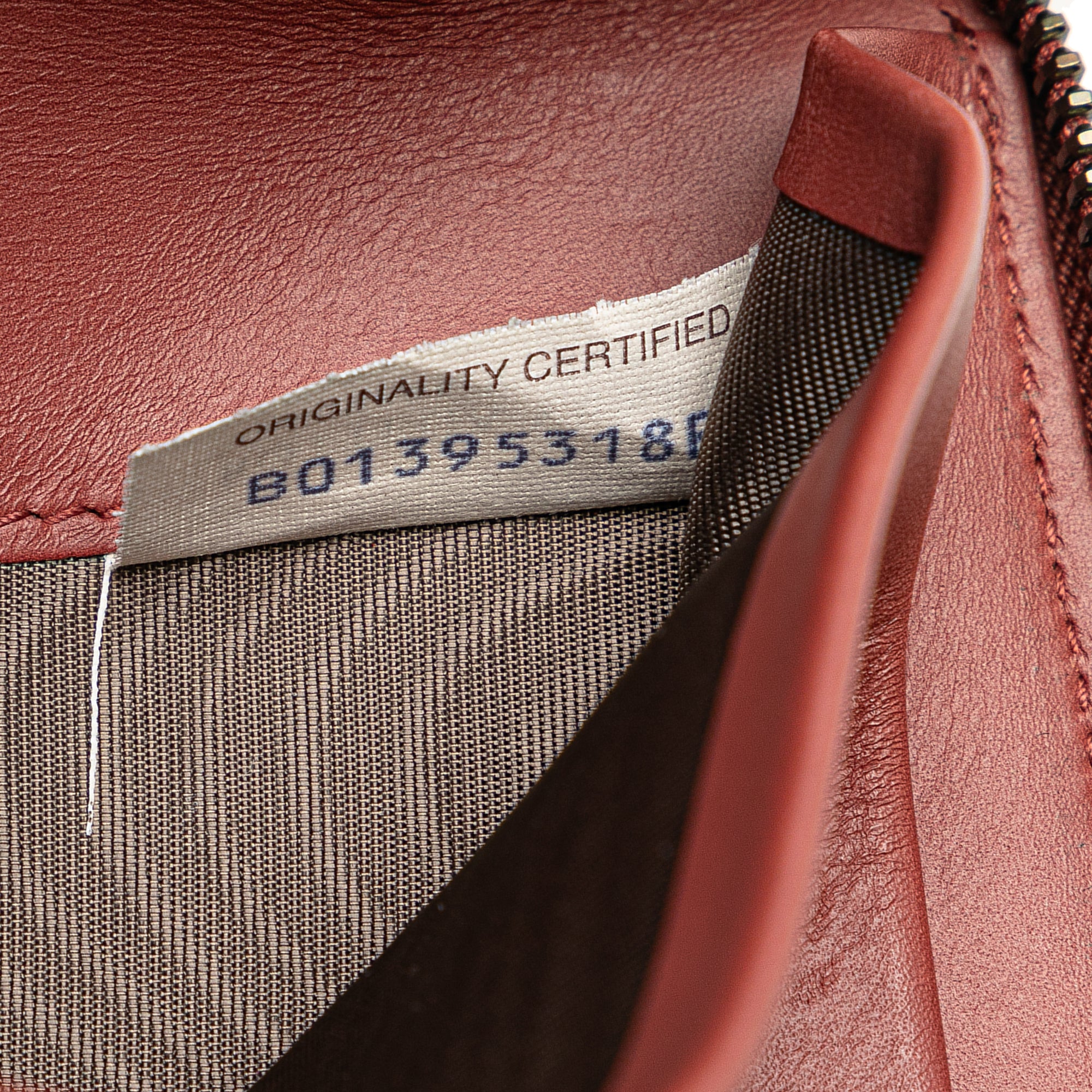 Intrecciato Zip Around Long Wallet