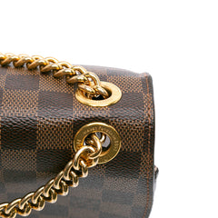 Damier Ebene Cuir Taurillon Wight