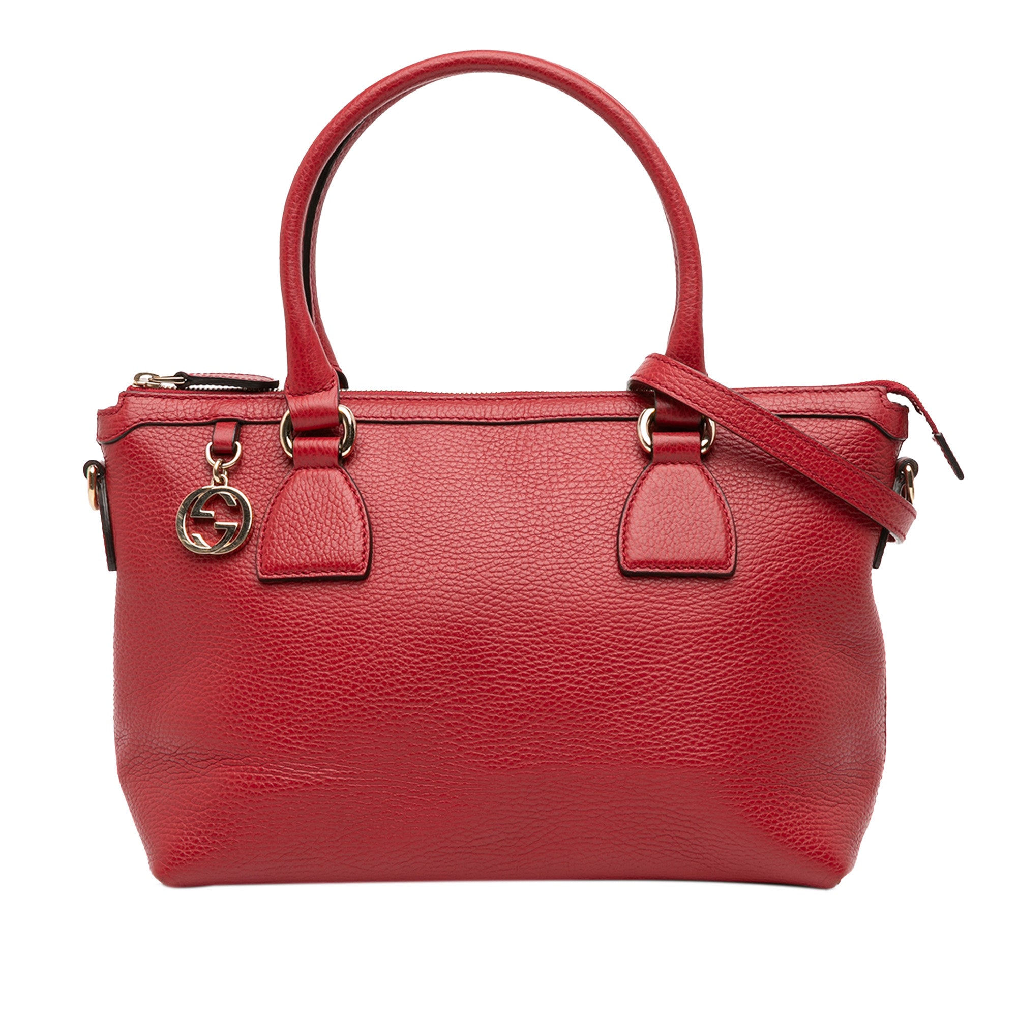 Dollar Calfskin GG Charm Satchel