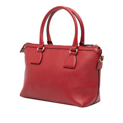 Dollar Calfskin GG Charm Satchel