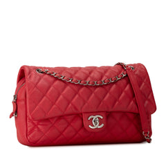 Jumbo Caviar Easy Flap Bag