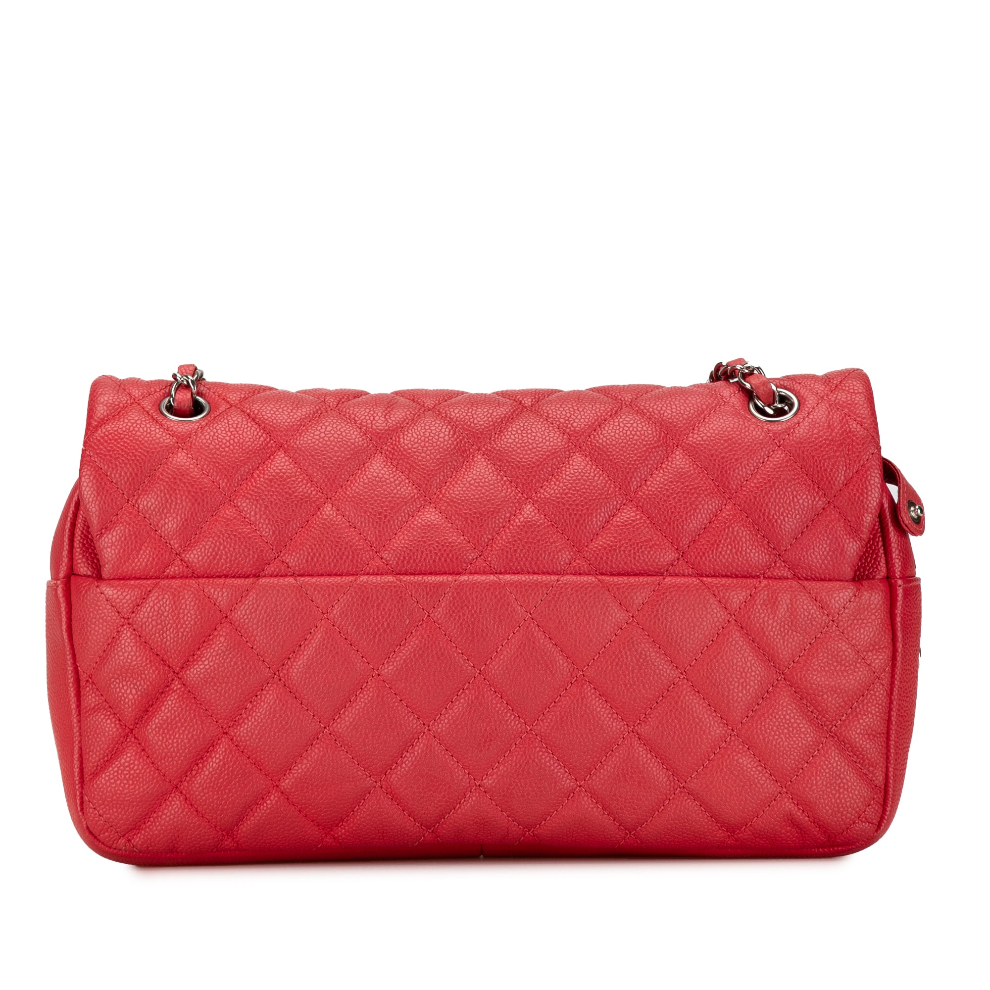 Jumbo Caviar Easy Flap Bag