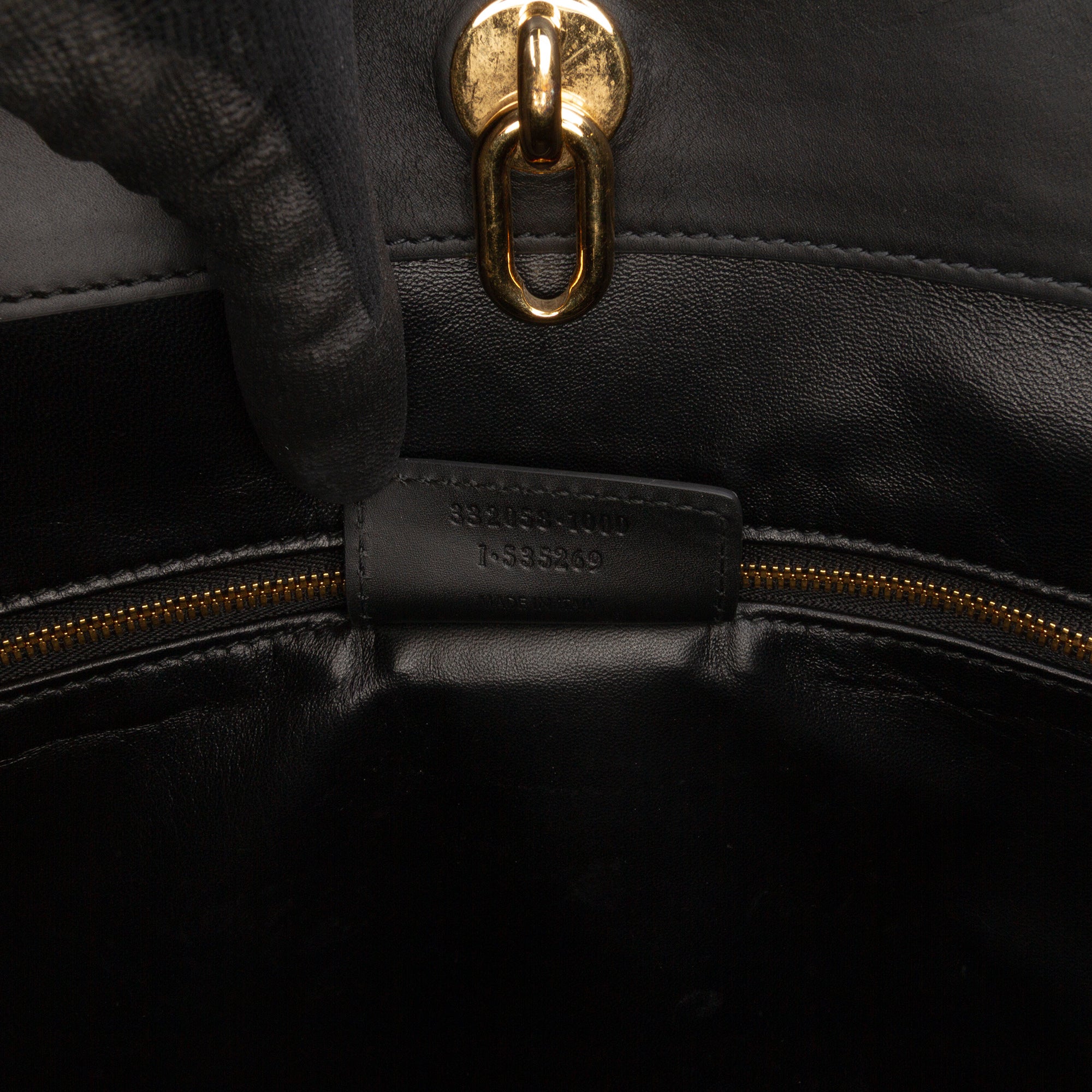 Leather Bucket Bag