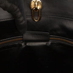 Leather Bucket Bag