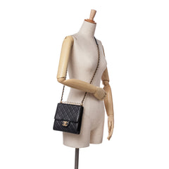Small Lambskin Chic Pearls Flap