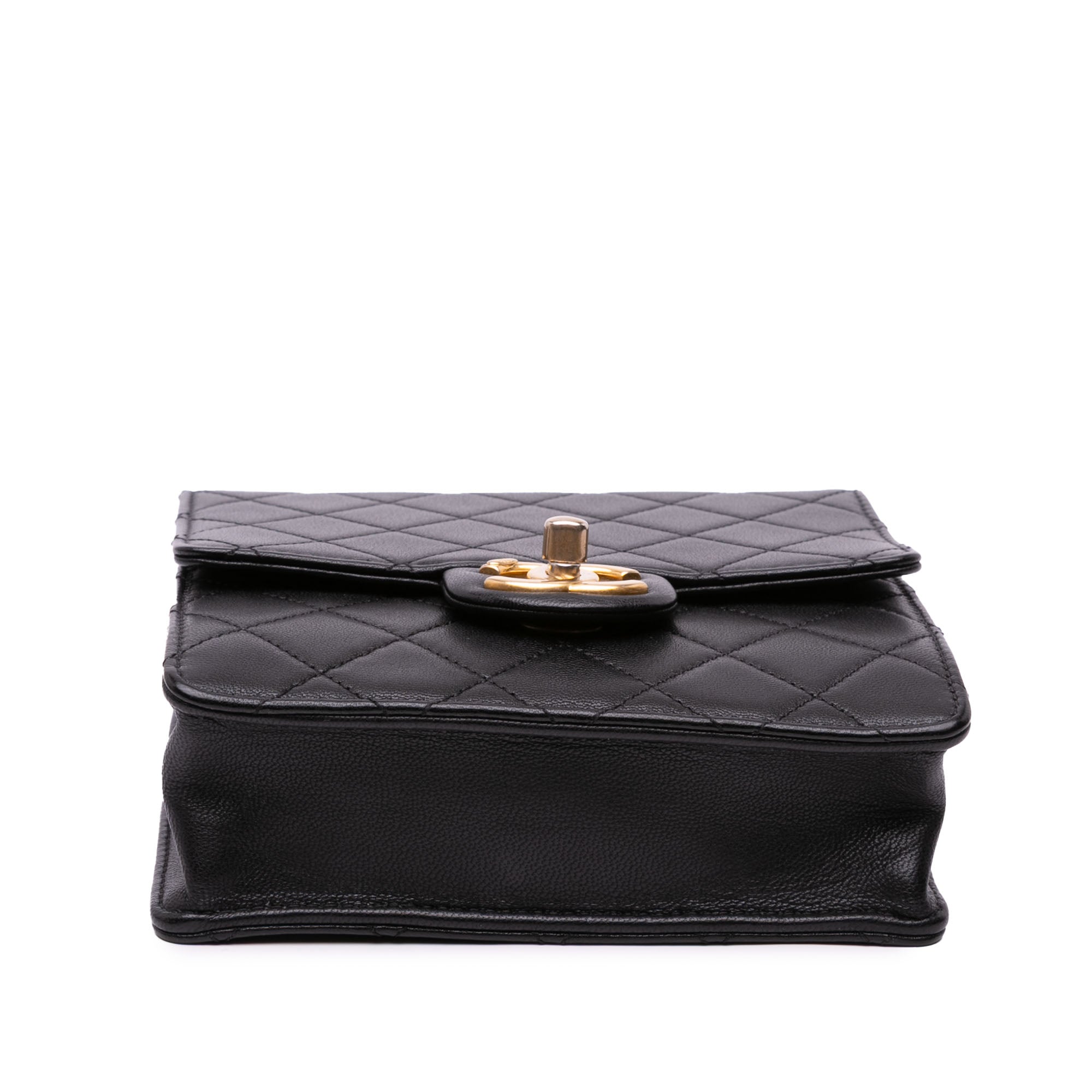Small Lambskin Chic Pearls Flap