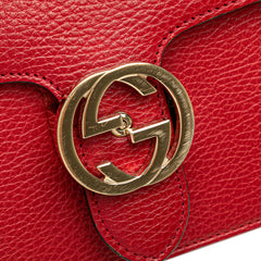 Small Dollar Calfskin Interlocking G Crossbody