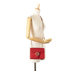 Small Dollar Calfskin Interlocking G Crossbody