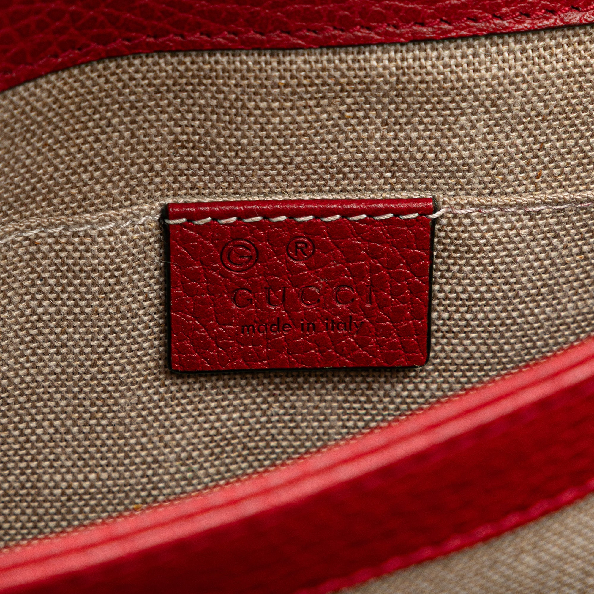 Small Dollar Calfskin Interlocking G Crossbody