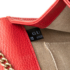 Small Dollar Calfskin Interlocking G Crossbody