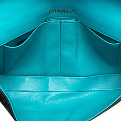 Chocolate Bar Lambskin East West Flap