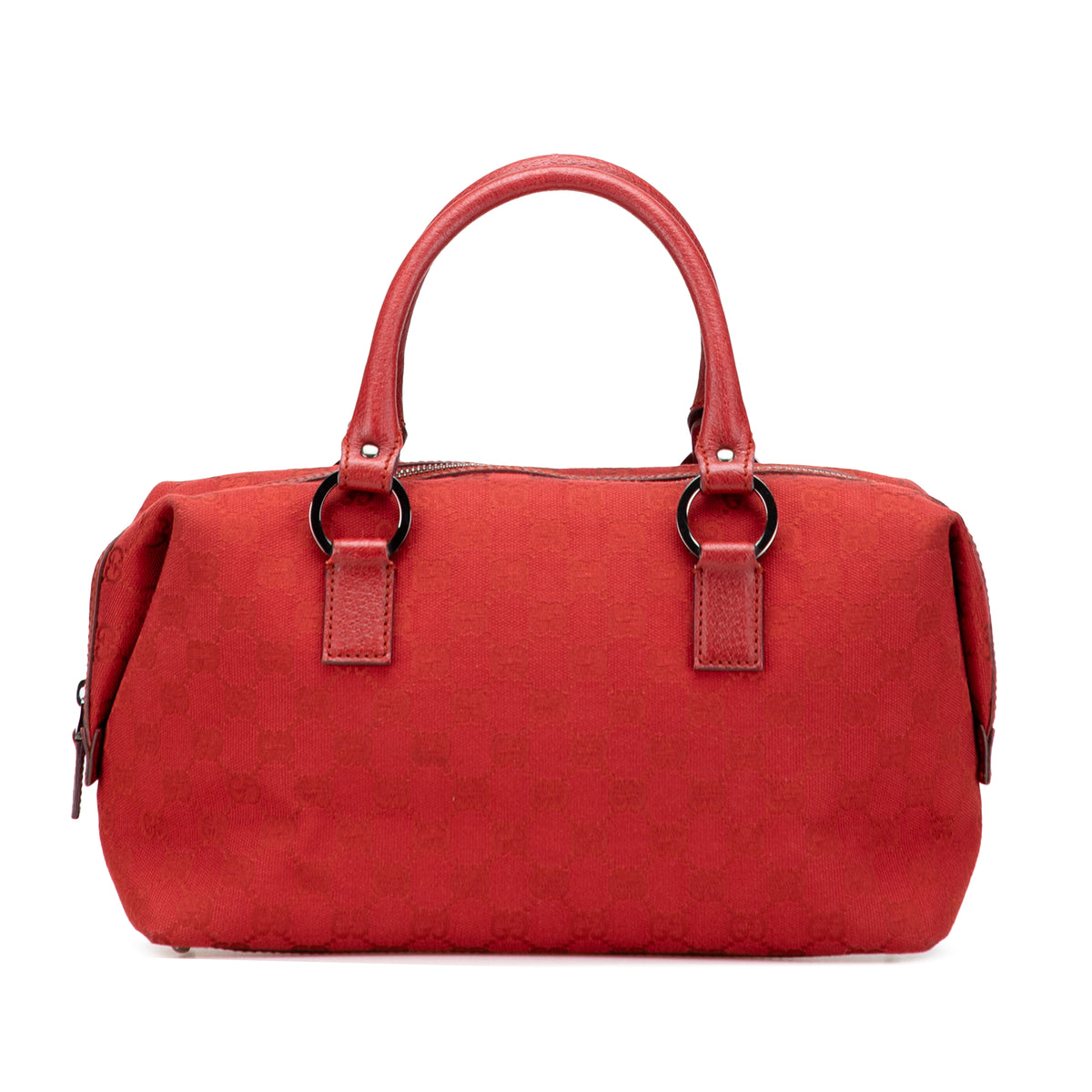 GG Canvas Boston Bag