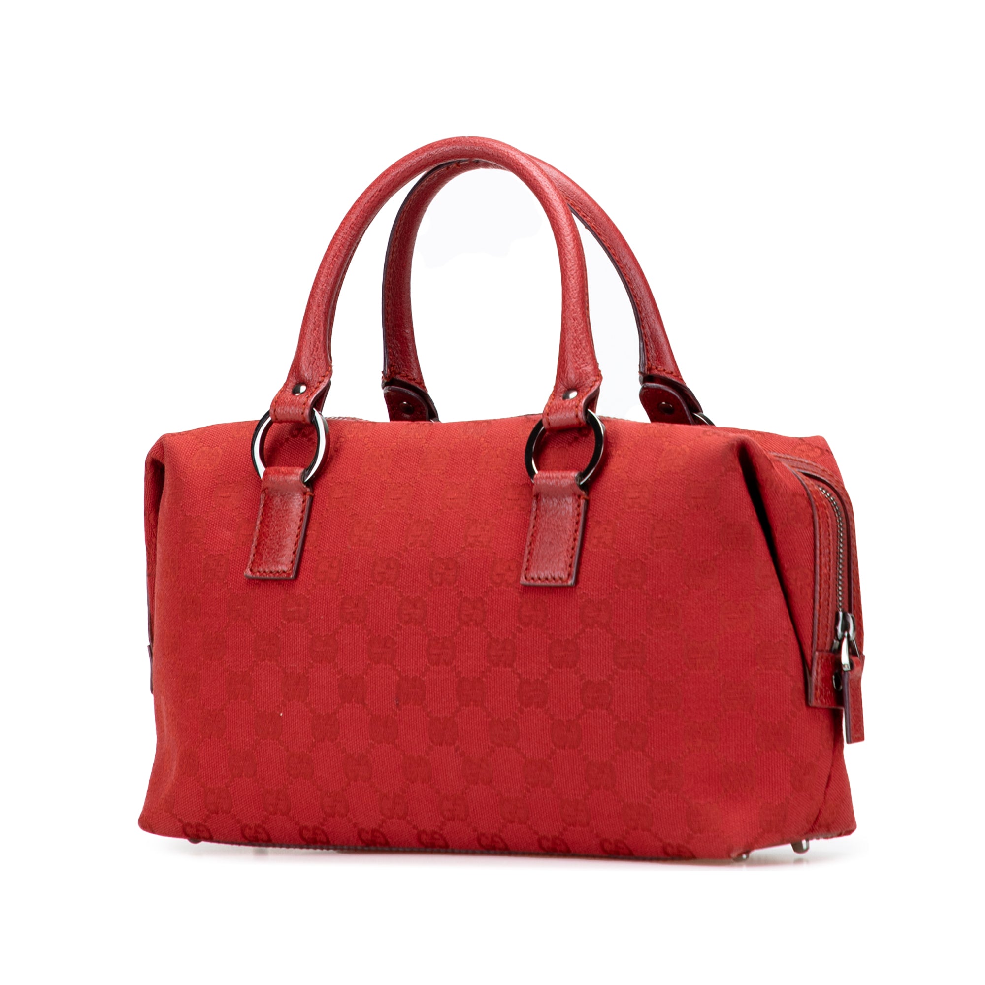 GG Canvas Boston Bag