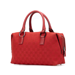 GG Canvas Boston Bag