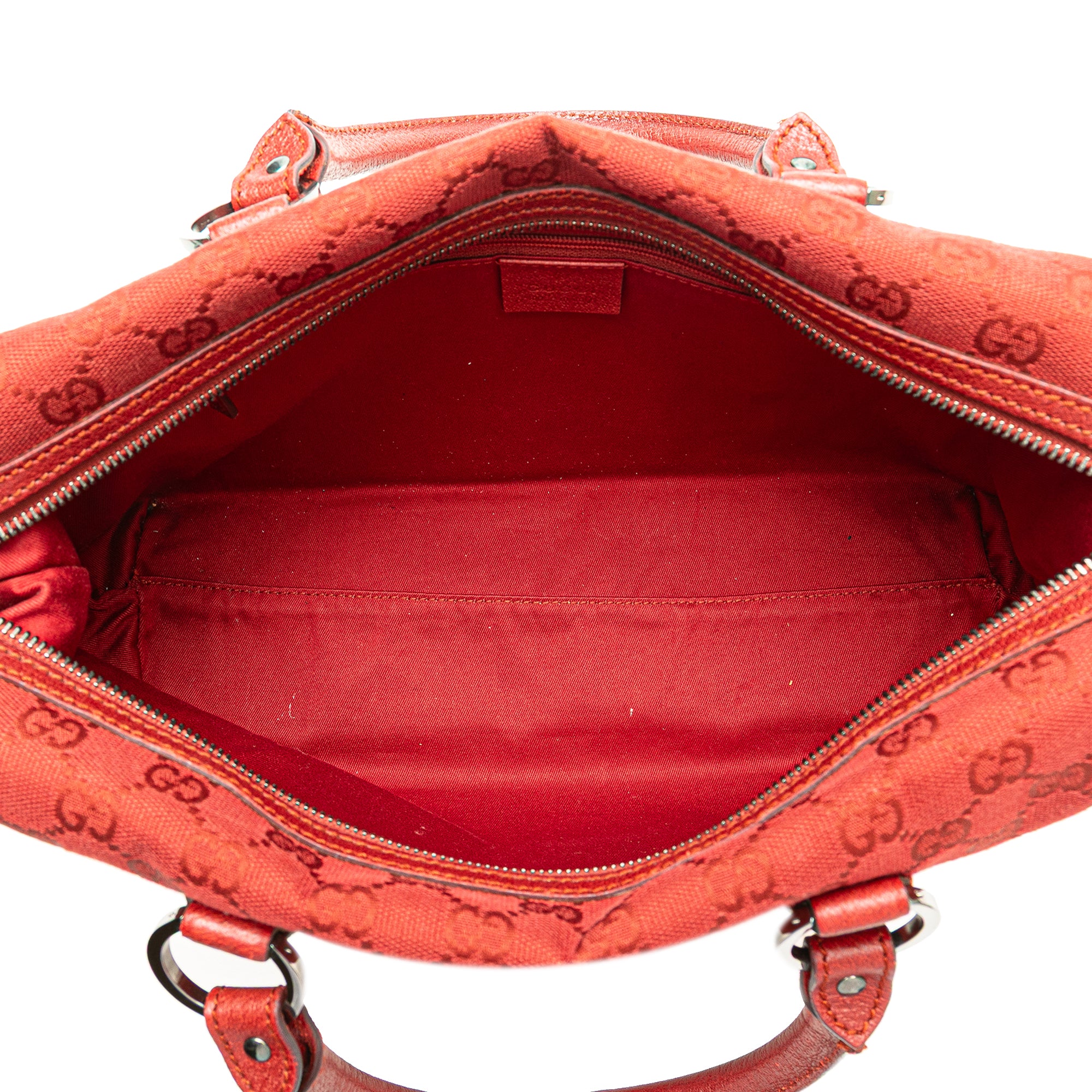 GG Canvas Boston Bag