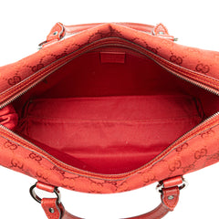 GG Canvas Boston Bag