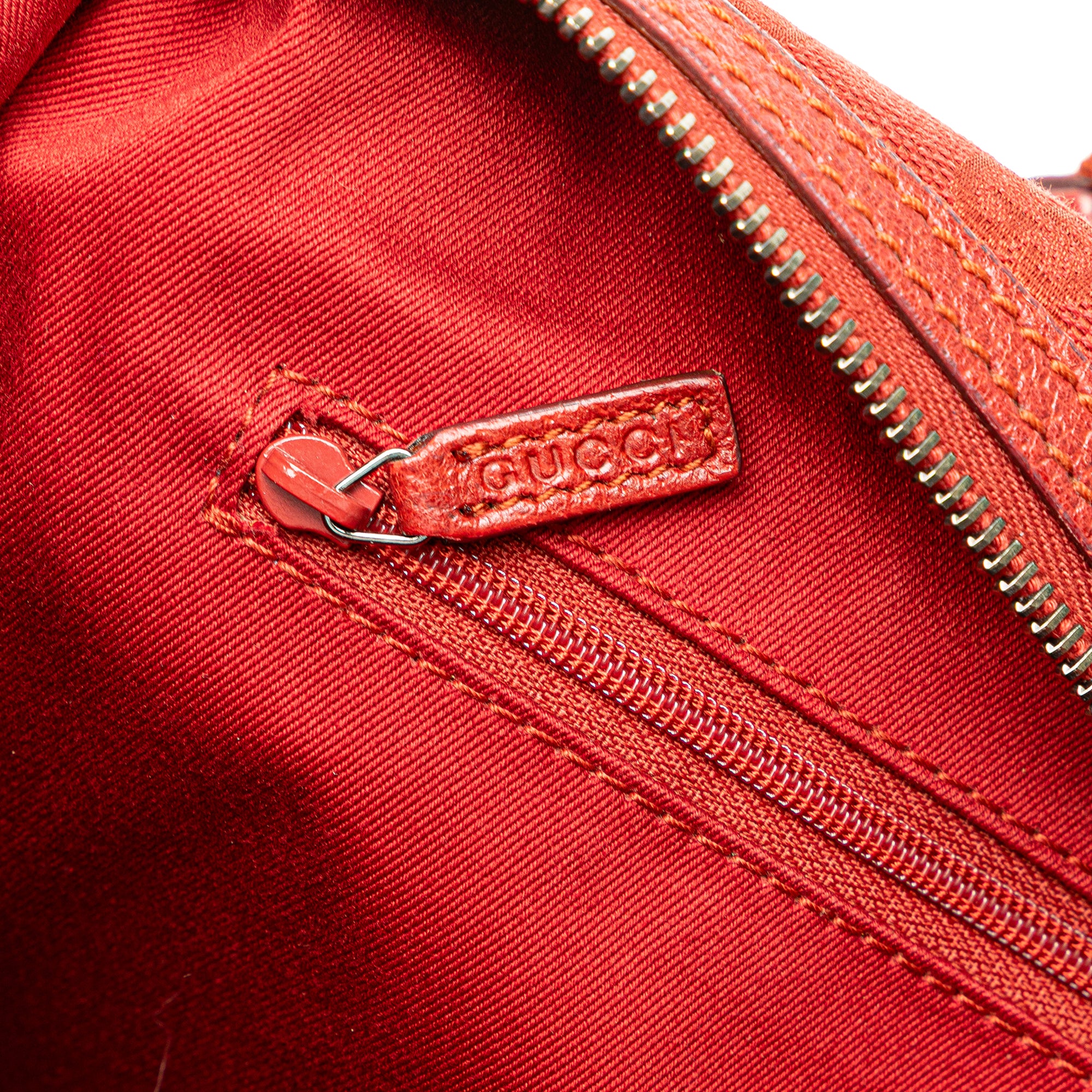 GG Canvas Boston Bag