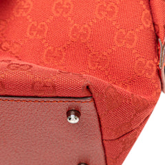 GG Canvas Boston Bag