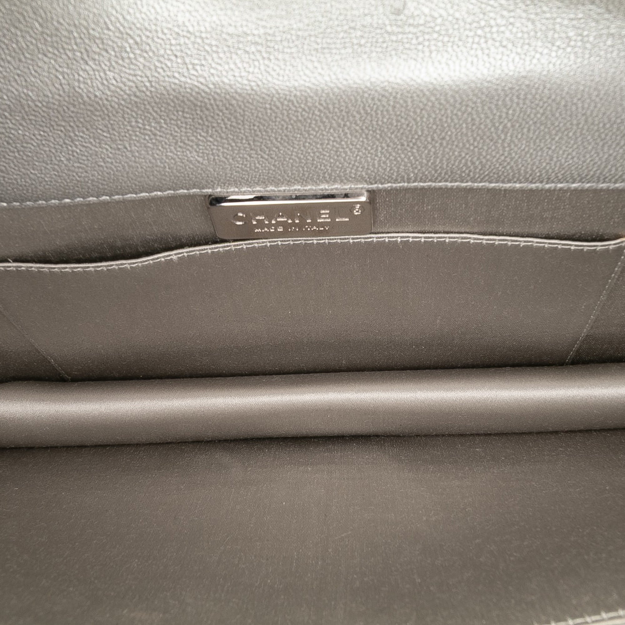 Quilted Lambskin Boy Flap Clutch