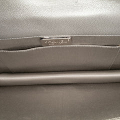Quilted Lambskin Boy Flap Clutch