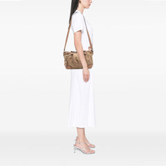 Diamante Canvas Sukey Satchel