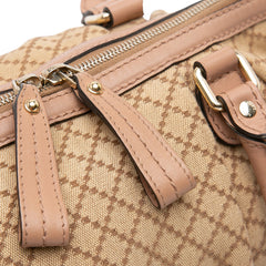 Diamante Canvas Sukey Satchel