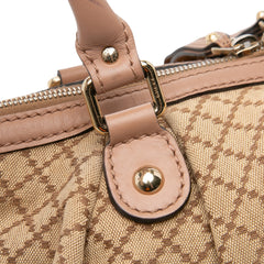 Diamante Canvas Sukey Satchel
