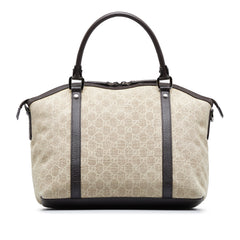 GG Canvas Charm Dome Satchel_2