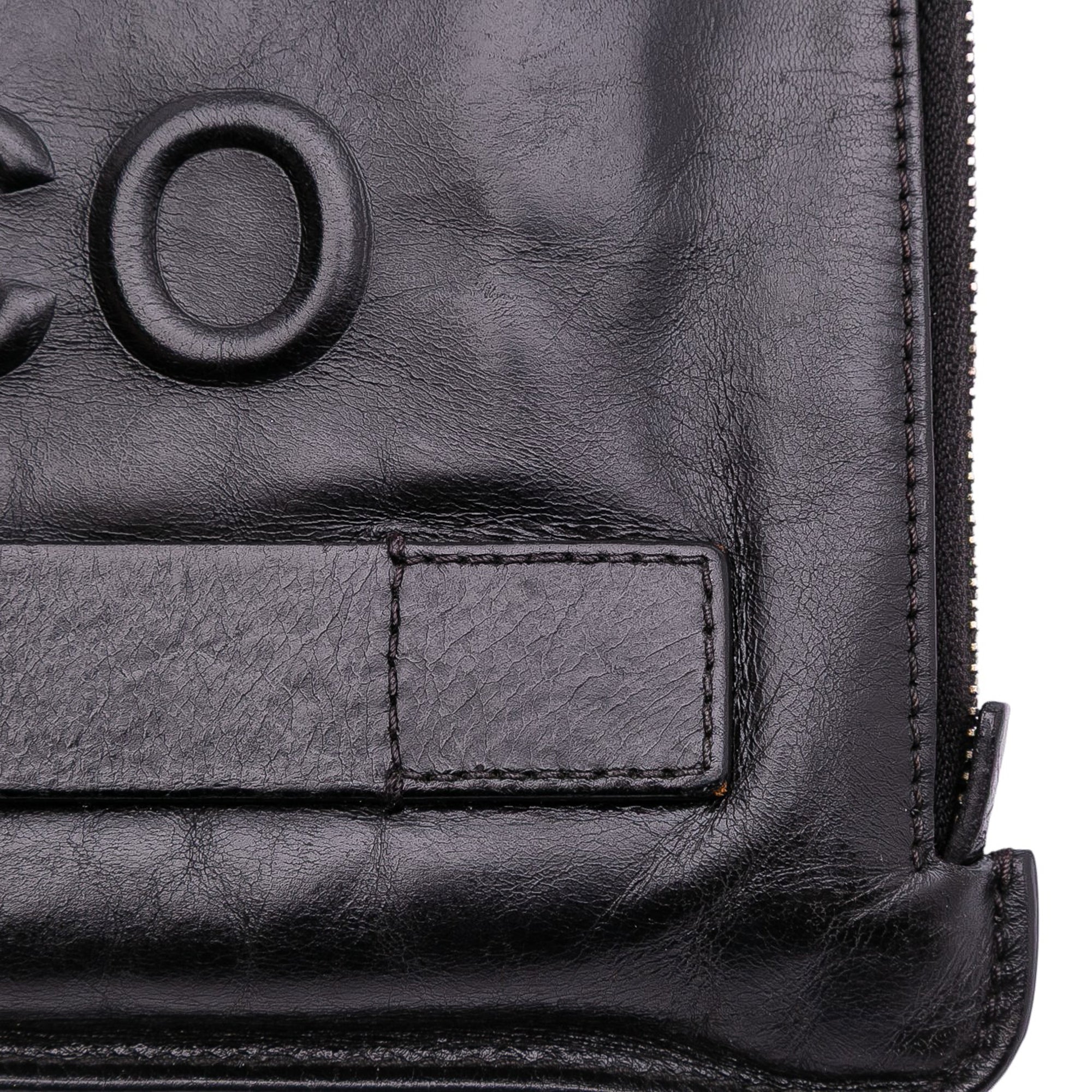 Lambskin Votez Coco Clutch