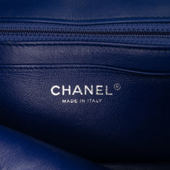 Mini Rectangular Classic Chevron Patent Single Flap