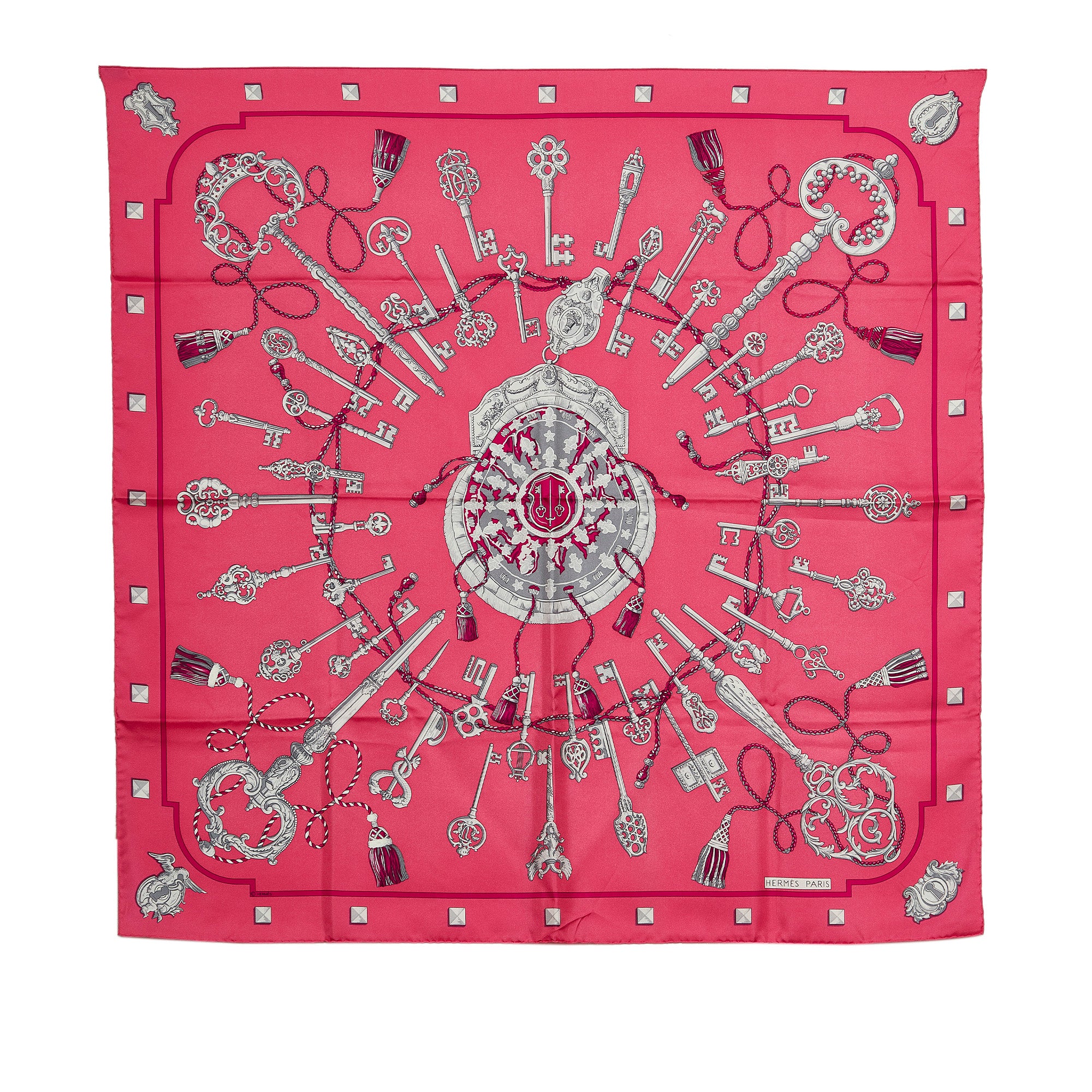 Les Cles Silk Scarf