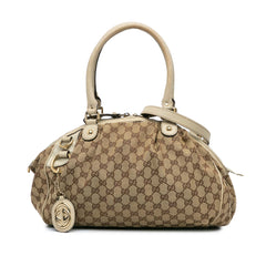 GG Canvas Sukey Satchel