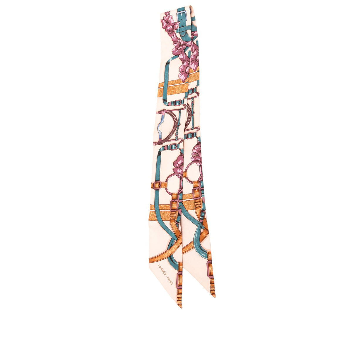 Grand Manege Silk Twilly Scarf
