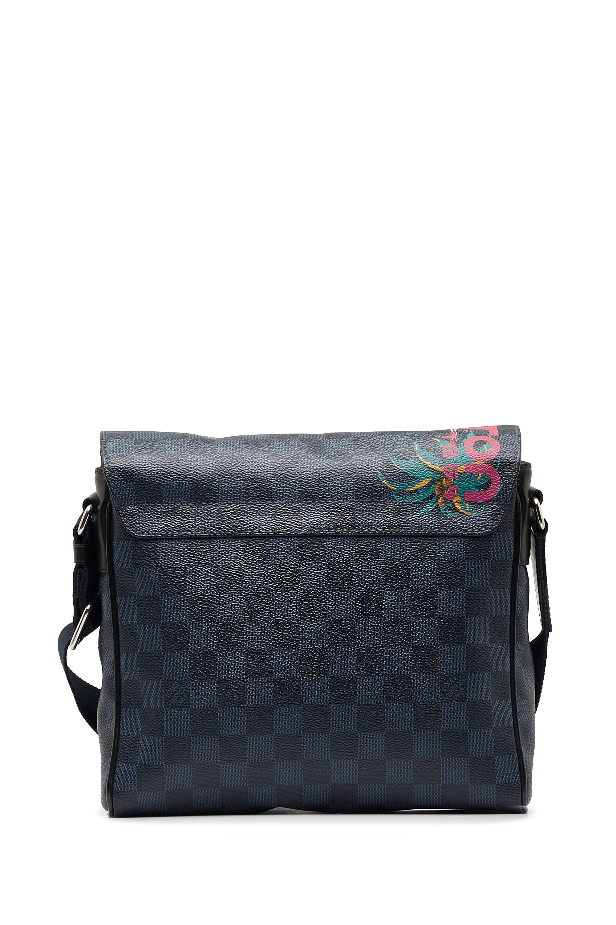 Damier Cobalt Jungle District Messenger PM