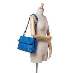 Medium Nappa Intrecciato Olimpia Shoulder Bag