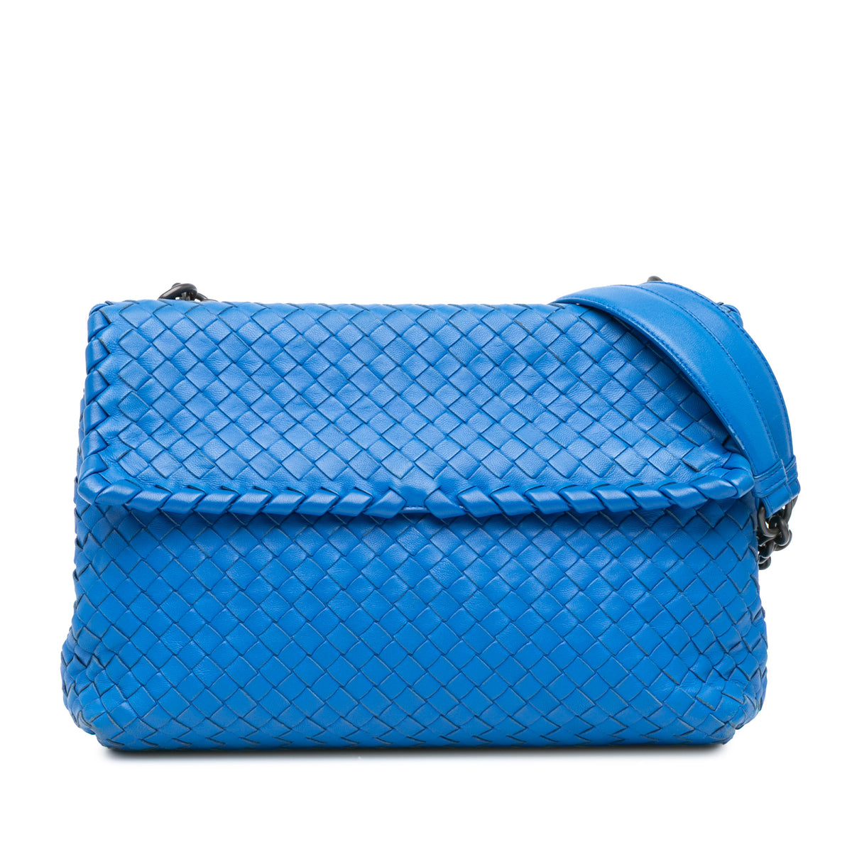 Medium Nappa Intrecciato Olimpia Shoulder Bag