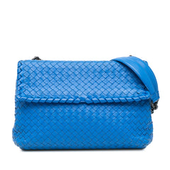 Medium Nappa Intrecciato Olimpia Shoulder Bag