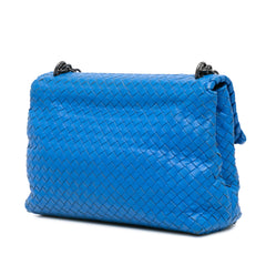 Medium Nappa Intrecciato Olimpia Shoulder Bag